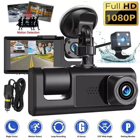 P Hd Smart Dvr Car Dvr Video Recorder Dash Camera Rear View G