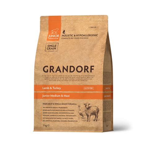 Grandorf Lamb & Turkey – Junior – Manjo Pet