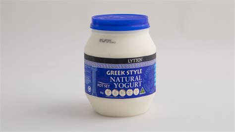 Aldi Lyttos Greek Style Natural Yogurt Pot Set Review Greek Yoghurt