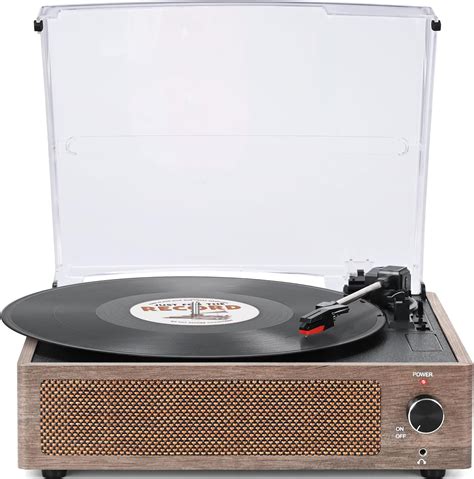 Amazon.com: Jensen® 3-Speed Stereo Turntable with Built-in Speakers ... 