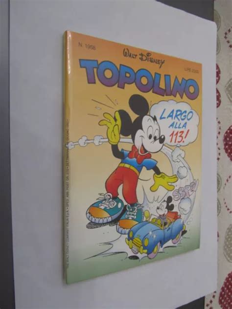 TOPOLINO N 1958 Originale Con Allegato Cartolina Abbonamento