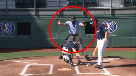 Heres How An Umpire Calls A Foul Ball Little League Youtube