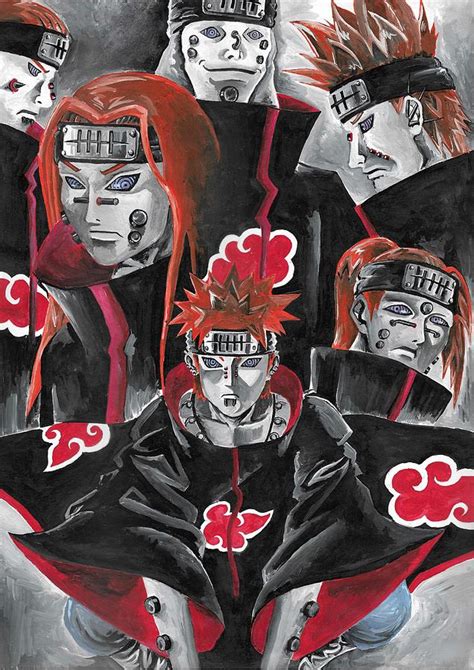 Six Paths Of Pain Naruto