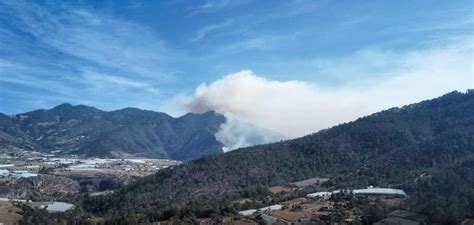 Se Llevan A Cabo Acciones Coordinadas Contra Incendio Forestal En