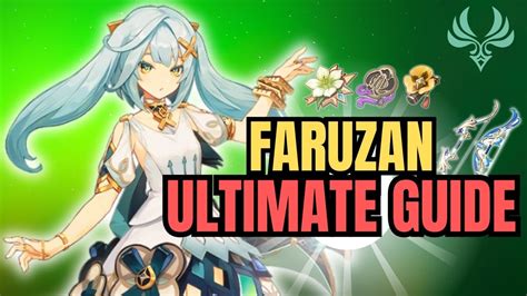 Faruzan Guide Abilities Best Artifacts Weapons Constellation