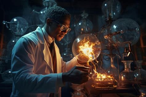 Premium Photo | Powerful image of a Black scientist making groundb 00551 02