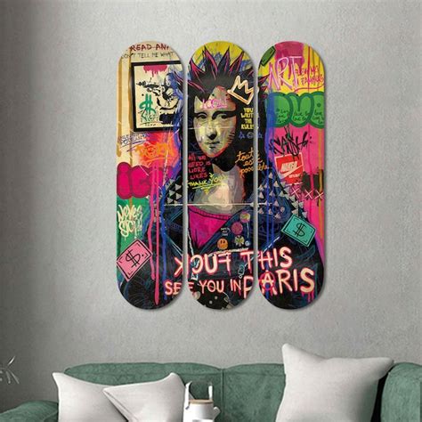 Skateboard Deck Wall Art - Etsy