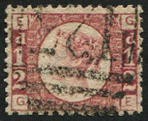 ½d SG 48 Pl 19 VFU PERFECTLY CENTRED ligh Embassy Philatelists