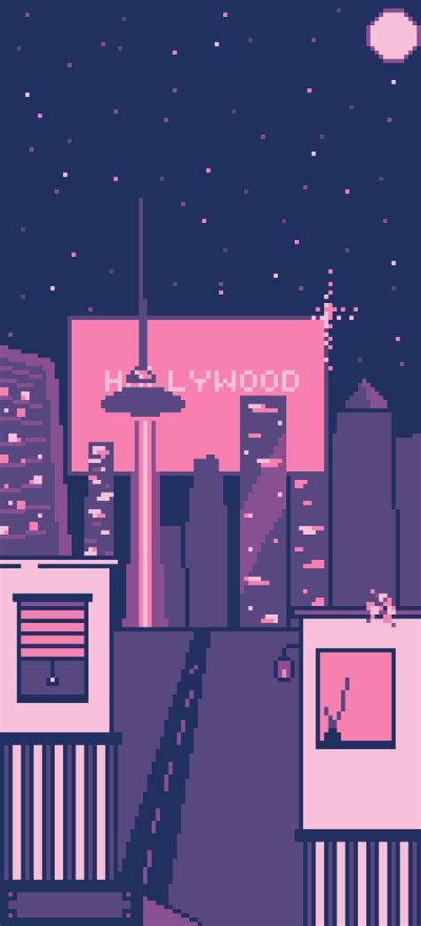 Pixilart City At Night By Artbox