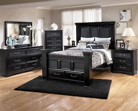 Ashley Furniture Bedroom Sets Black / Porter 5 Piece Bedroom Set B697 ...