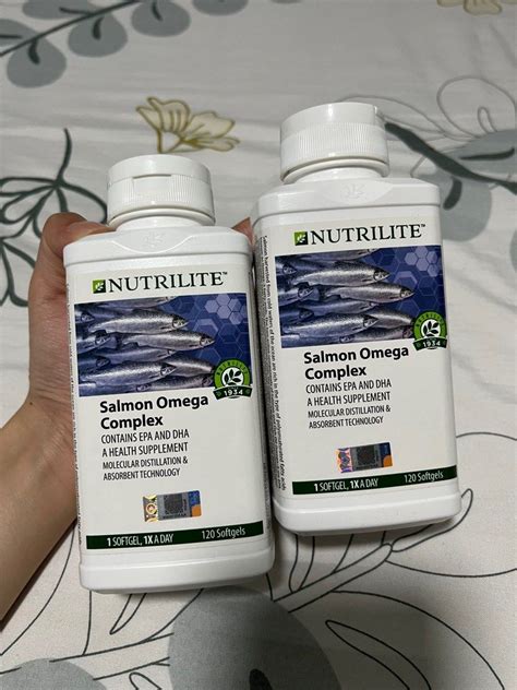 Nutrilite Salmon Omega Complex 120 Health Nutrition Health