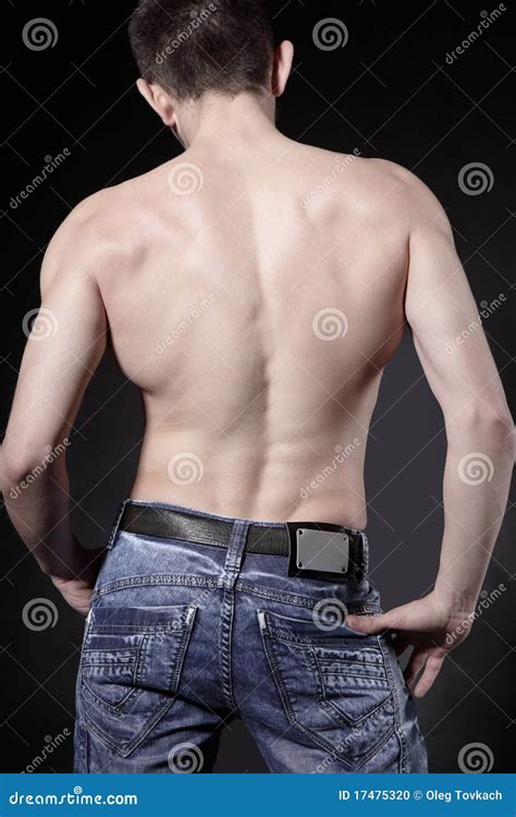 Guy With A Naked Torso Stock Photo Image Of Beauty
