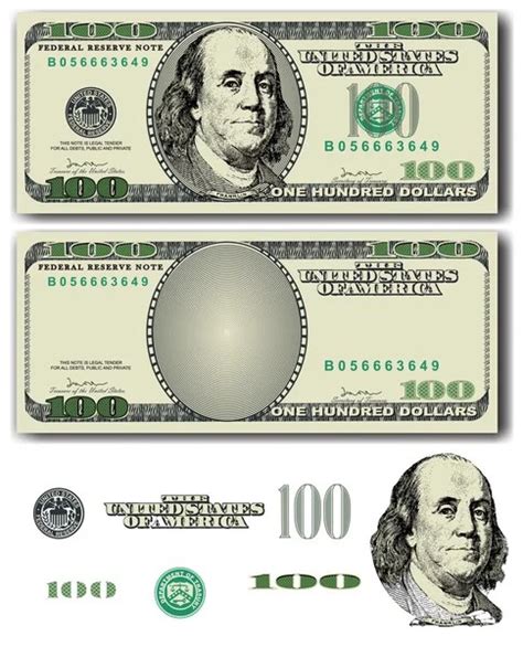 100 Dollar Bill Pencil Drawing - 63 Drawing Of 100 Dollar Bills ...