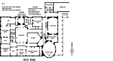 White House Floor Plan West Wing House Decor Concept Ideas