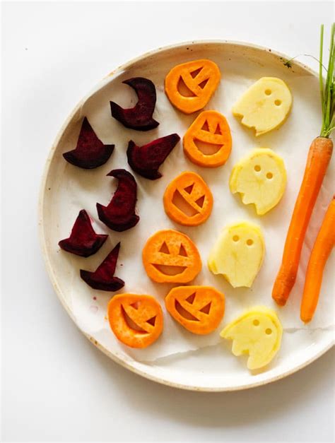 Halloween Dinner Recipe Halloween Roasted Veggies Live Eat Learn