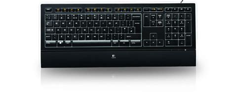 Logitech Illuminated Keyboard Clavier PC Logitech Sur LDLC