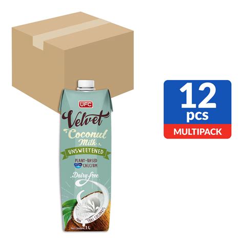 Ufc Velvet Dairy Free Coconut Milk Unsweetened Ntuc Fairprice