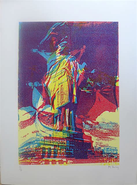 Statue de la liberté 2 par Pol Bury 1987 Édition Artsper