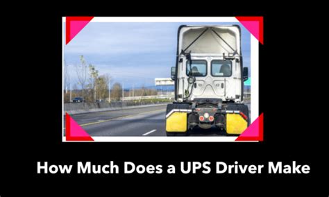 How Much Does A Ups Driver Make Otranation