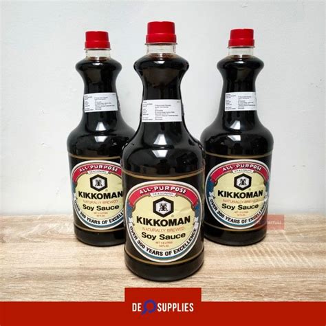 Kikkoman Shoyu Premium Soy Sauce 16l Kecap Asin Jepang Resto