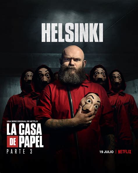 En Médico Aparato Personajes De La Casa De Papel Helsinki Sin Cable