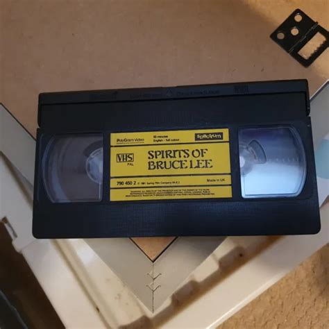 Spirits Of Bruce Lee Vhs Spectrum Video Pre Cert X Kung Fu Martial Arts