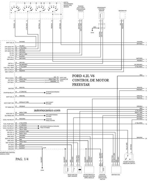 Diagrama El Ctrico Ford Fiesta Diagrama Pcm Ecm Ford