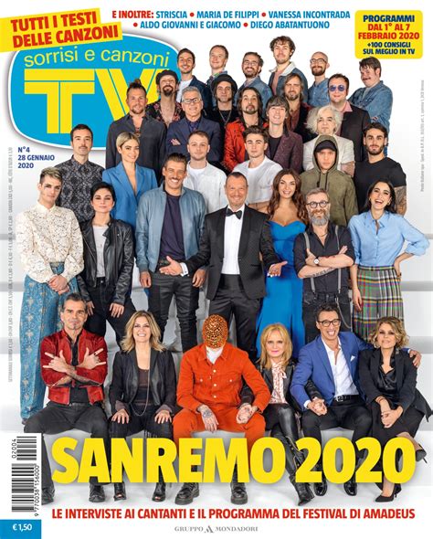 Sanremo Con Tv Sorrisi E Canzoni Gruppo Mondadori