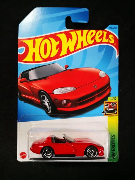 Hot Wheels Dodge Viper RT Red First Edition Hobbies Toys Toys Games On Carousell