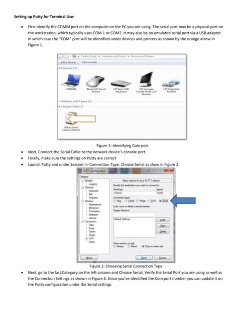 setting  putty  terminal   guide