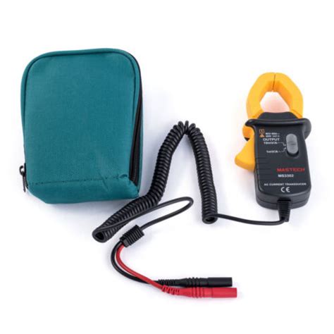 MS3302 MASTECH Profi Mini AC Zangen Stromwandler 0,1-400A Current ...