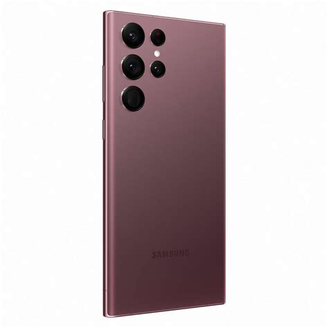 Купить Смартфон Samsung Galaxy S22 Ultra 256 ГБ бургунди в Москве