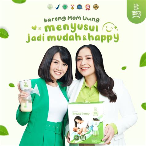 Jual Mom Uung Pompa ASI Elektrik Portabel Breast Pump Free Gift