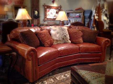 Rustic Leather Sofa | Rustic Sofa Dallas | Western Sofa Dallas ...