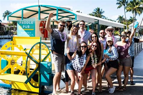 Fort Lauderdale Paddle Pub Boat Party Tour Getyourguide