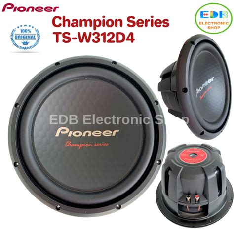 Original Pioneer Champion Series Ts W D Subwoofer Ohms