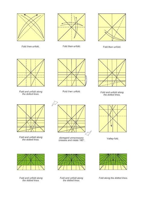 origami frog diagrams (with the legs this time) : r/origami