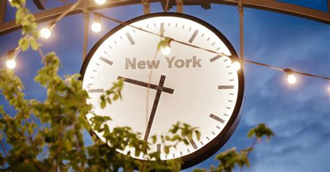 Time In New York State Where The Clock Shapes A Citys Pulse