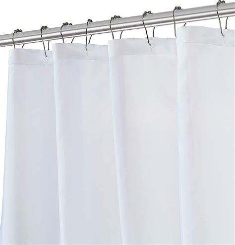 Home Beyond Hb Design White Water Repellent Durable Fabric Shower