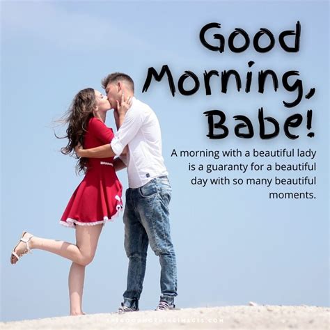 Cute Good Morning Babe Images With Quotes