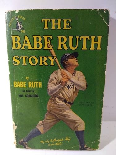 THE BABE RUTH STORY POCKET BOOK BY BABE RUTH AS TOLD TO BOB CONSIDINE EBay