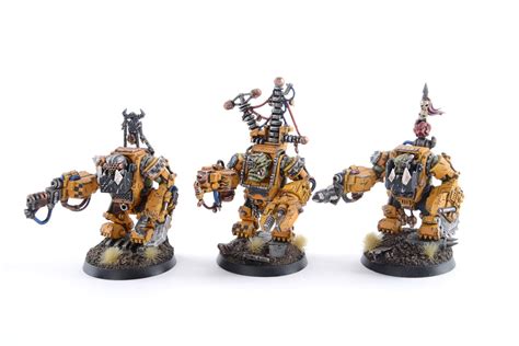 Showcase Orks Meganobz With Big Mek By ComradeQuiche Tale Of Painters