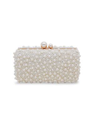 La Regale Faux Pearl Convertible Clutch On Sale Saks Off Th