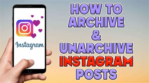 How To Archive And Unarchive Instagram Posts How To Archive On