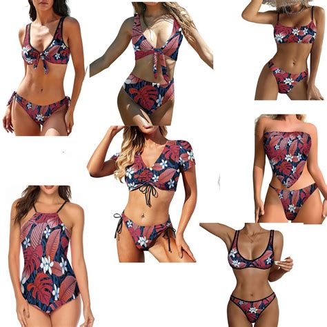 Bikini Personalizado Para Mujer Traje De Ba O Nico Para Fiesta En La