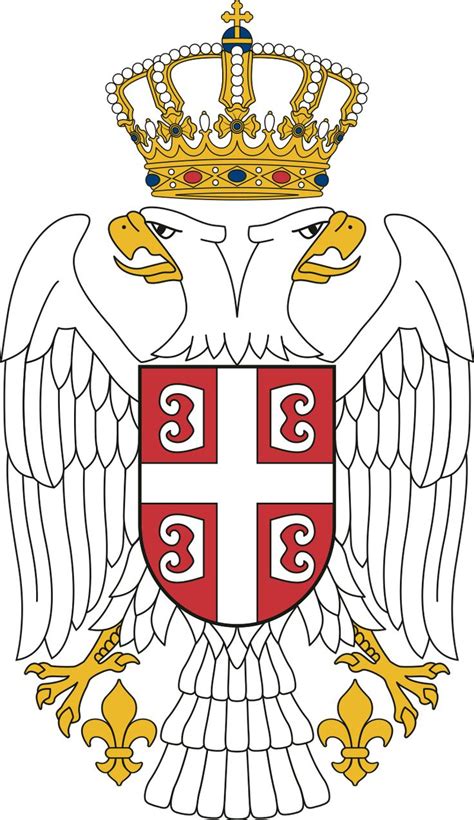 Serbian Eagle Categorycrowned Double Headed Eagles In Heraldry