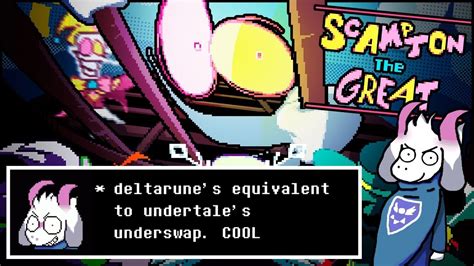 Deltarune Chapter Rewritten Scampton The Great Fangame Youtube