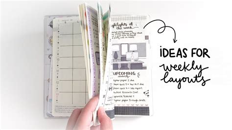 Calendars Planners Paper Hobo Weeks Hobonichi Bullet Journal Pastel