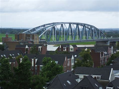 Nijmegen Uitzicht Vanaf Kruittoren Spoorbrug Stewie1980 Flickr