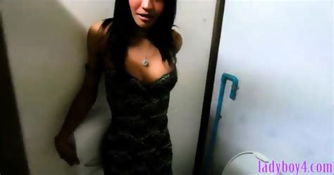 Amazing Body Big Tits Ladyboy Babe From Thailand Jerks Off